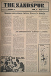 Sandspur, Vol. 81 No. 14, January 31, 1975 by Rollins College