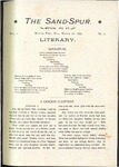 Sandspur, Vol. 01, No. 02, March 18, 1895 by Rollins College
