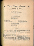 Sandspur, Vol. 02, No. 01, December 20, 1895 by Rollins College