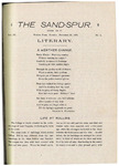 Sandspur, Vol. 03, No. 01, December 22, 1896 by Rollins College