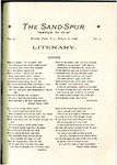 Sandspur, Vol. 04, No. 02, March 20, 1898 by Rollins College