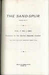 Sandspur, Vol. 07, No. 01, 1901 by Rollins College