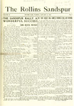 Sandspur, Vol. 18, No. 07, January 15, 1916 by Rollins College
