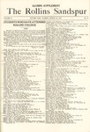 Sandspur, Vol. 18, No. 15, March 18, 1916 by Rollins College