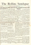 Sandspur, Vol. 18, No. 16, March 25, 1916 by Rollins College