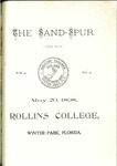 Sandspur, Vol. 04, No. 03, May 20, 1898 by Rollins College