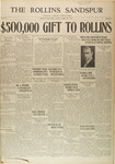 Sandspur, Vol. 32, No. 15, February 7, 1930 by Rollins College