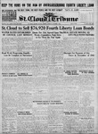 St. Cloud Tribune Vol. 11, No. 06, October 03, 1918