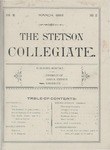 The Stetson Collegiate, Vol. 03, No. 02, March, 1893 by Stetson University