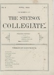 The Stetson Collegiate, Vol. 03, No. 03, April, 1893 by Stetson University
