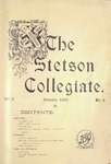 The Stetson Collegiate, Vol. 05, No. 04, January, 1895 by Stetson University