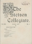 The Stetson Collegiate, Vol. 07, No. 04, January, 1897 by Stetson University