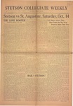 Stetson Collegiate, Vol. 31, No. 3, October 10, 1922 by Stetson University