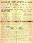 Stetson Collegiate, Vol. 33, No. 9, November 11, 1924 by Stetson University