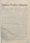 Stetson Weekly Collegiate, Vol. 16, No. 02, November 7, 1903 by Stetson University