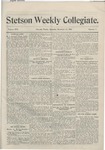 Stetson Weekly Collegiate, Vol. 16, No. 07, December 12, 1903 by Stetson University