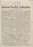Stetson Weekly Collegiate, Vol. 16, No. 08, January 9, 1904 by Stetson University