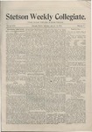 Stetson Weekly Collegiate, Vol. 16, No. 09, January 16, 1904 by Stetson University
