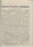 Stetson Weekly Collegiate, Vol. 16, No. 11, January 30, 1904 by Stetson University