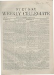 Stetson Weekly Collegiate, Vol. 17, No. 08, November 30, 1904 by Stetson University
