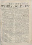 Stetson Weekly Collegiate, Vol. 17, No. 22, April 12, 1905 by Stetson University