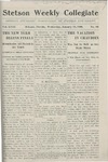Stetson Weekly Collegiate, Vol. 18, No. 10, January 10, 1906 by Stetson University