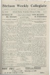 Stetson Weekly Collegiate, Vol. 18, No. 17, February 28, 1906 by Stetson University