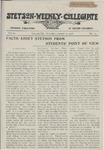 Stetson Weekly Collegiate, Vol. 20, No. 10, January 16, 1908 by Stetson University