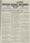 Stetson Weekly Collegiate, Vol. 20, No. 11, January 23, 1908 by Stetson University