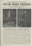 Stetson Weekly Collegiate, Vol. 21, No. 17, February 25, 1909 by Stetson University