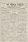 Stetson Weekly Collegiate, Vol. 21, No. 18, March 4, 1909 by Stetson University