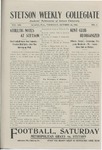 Stetson Weekly Collegiate, Vol. 21, No. 2, October 15, 1908 by Stetson University