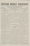 Stetson Weekly Collegiate, Vol. 21, No. 21, April 8, 1909 by Stetson University