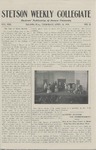 Stetson Weekly Collegiate, Vol. 21, No. 22, April 15, 1909 by Stetson University