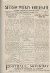 Stetson Weekly Collegiate, Vol. 21, No. 4, October 29, 1908 by Stetson University