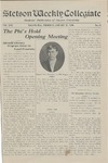 Stetson Weekly Collegiate, Vol. 22, No 11, January 27, 1910 by Stetson University