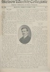 Stetson Weekly Collegiate, Vol. 22, No. 02, October 21, 1909 by Stetson University