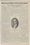 Stetson Weekly Collegiate, Vol. 22, No. 08, December 2, 1909