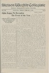 Stetson Weekly Collegiate, Vol. 22, No. 13, February 3, 1910 by Stetson University