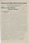 Stetson Weekly Collegiate, Vol. 22, No. 15, February 17, 1910 by Stetson University