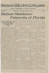 Stetson Weekly Collegiate, Vol. 22, No. 20, March 24, 1910 by Stetson University