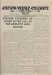 Stetson Weekly Collegiate, Vol. 23, No. 02, October 20, 1910 by Stetson University