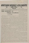 Stetson Weekly Collegiate, Vol. 23, No. 20, April 6, 1911 by Stetson University