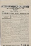 Stetson Weekly Collegiate, Vol. 23, No. 23, April 27, 1911 by Stetson University