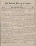 Stetson Weekly Collegiate, Vol. 24, No. 02, October 26, 1911 by Stetson University
