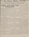 Stetson Weekly Collegiate, Vol. 24, No. 17, March 9, 1912 by Stetson University