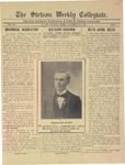 Stetson Weekly Collegiate, Vol. 25, No. 08, November 29, 1912 by Stetson University