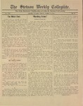 Stetson Weekly Collegiate, Vol. 25, No. 20, March 14, 1913 by Stetson University