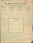 Stetson Weekly Collegiate, Vol. 26, No. 01, October 3, 1913 by Stetson University