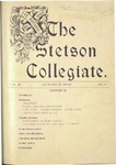 The Stetson Collegiate, Vol. 11, No. 01, October, 1900 by Stetson University